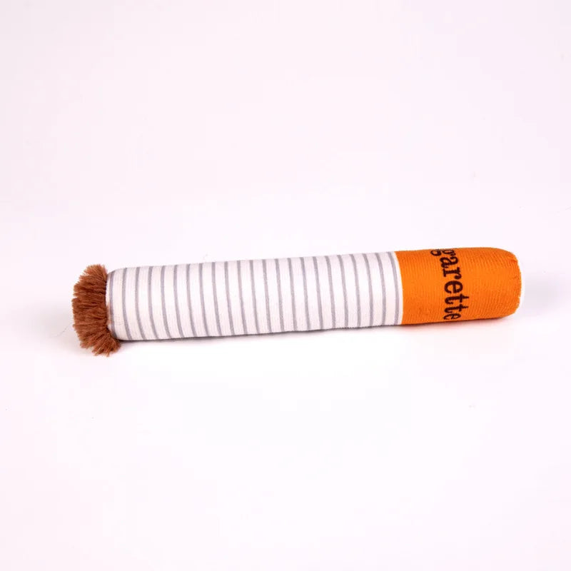 Peluche mordedor cigarrillo interactivo tipo "Marlboro Rojo"