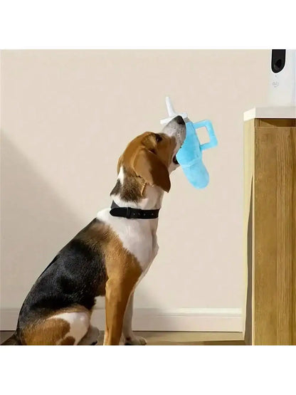 Dog toy water cup pet toy squeaky chew teething toy