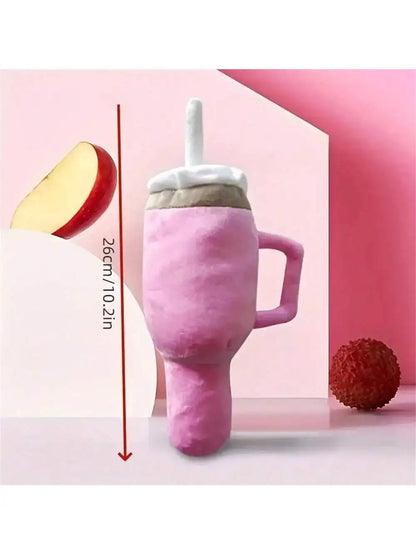 Dog toy water cup pet toy squeaky chew teething toy