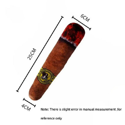 Juguete peluche mordedor "Cigarrillo suelto" INTERACTIVO