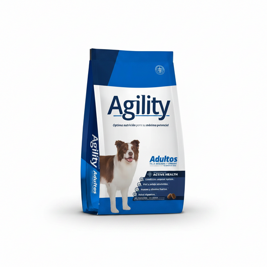 Alimento Seco "Agility Active Health" para Perro Adulto Mediano o Grande de 3kg